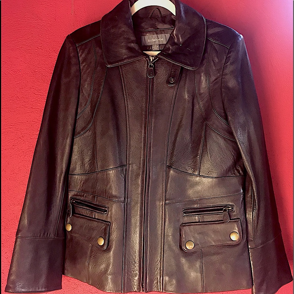 Dark Chocolate Vintage Leather Jacket